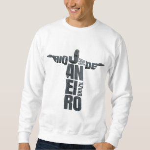 Moletom Brasil Jesus Cristo Rio de Janeiro Cristo Souvenir
