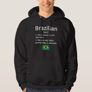 Brasil Brasileira Bandera Brasil - Sudadera de regalo