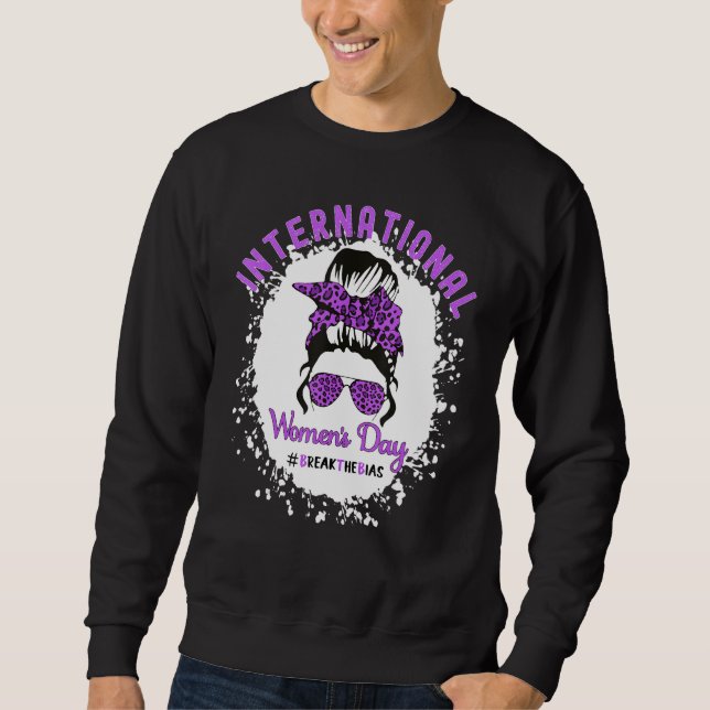 Moletom Break The Bias International Women's Day 2022 8 Mã (Frente)