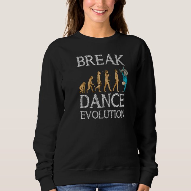 Moletom Breakdance Evolution Breakdancing B Boy Hiphop Dan (Frente)