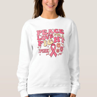 Moletom Breast Cancer Awareness / Paz Amor Lucha