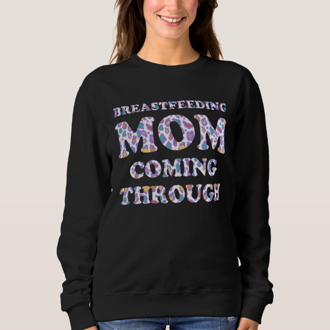 Moletom Breastfeeding Mom  Mother Humor Mommy  1 (Frente)