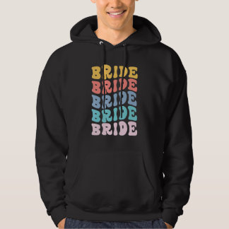 Moletom Bride I Do Crew Retro Bachelorette Party Bride Bri