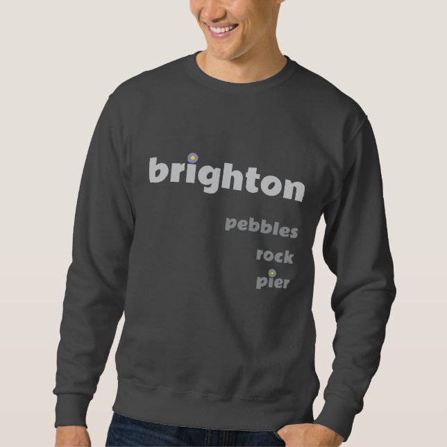 Moletom Brighton Pebbles Rock Pier Sweater (Frente)