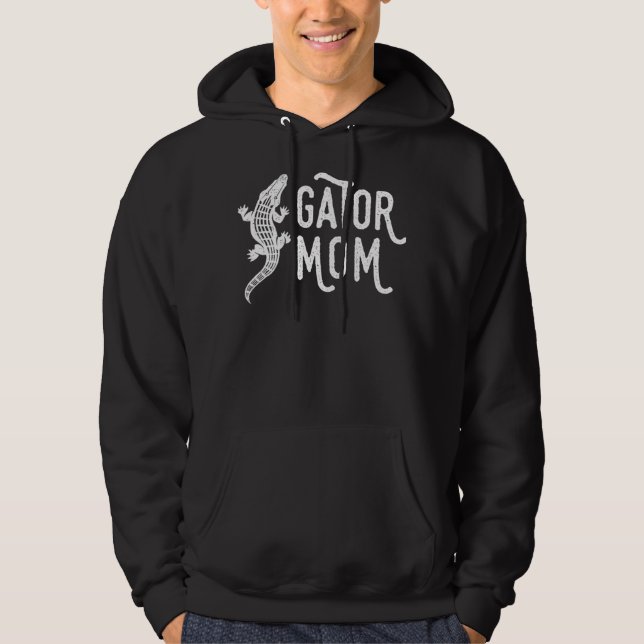 Moletom Brincadeira Mãe Réptil Alligator Mãe Tee (Frente)