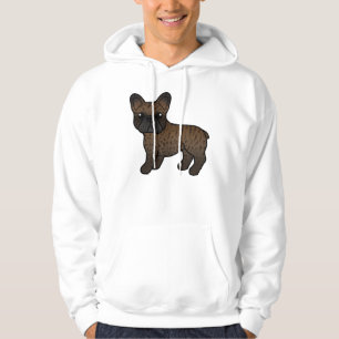 Moletom Brindle French Bulldog Cute Cartoon Dog