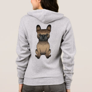 Moletom Brindle French Bulldog / Frenchie Cute Cartoon Dog