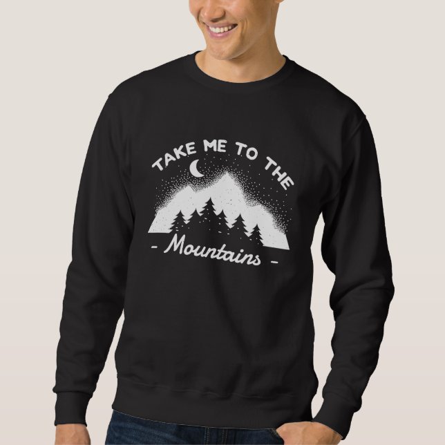 Moletom Bring Me In The Mountains  Outdoor Graphic (Frente)