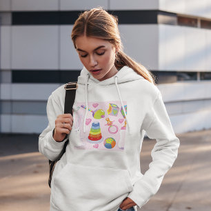 Moletom Brinquedos bebês e essenciais para a enfermaria