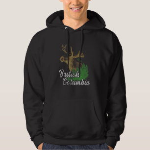 Moletom British Columbia Moose Nature Canada Whistler Cana