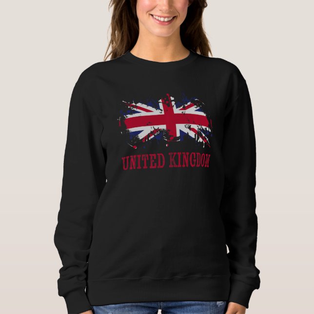 Moletom British enthusiasts for United Kingdom and United  (Frente)