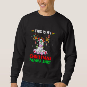 Moletom Brito Unicorn Reindeer Horns Acende Este É O Meu N