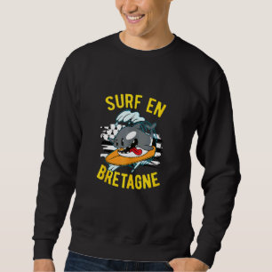 Moletom Brittany Orca - Surf En Bretagne - Holiday France