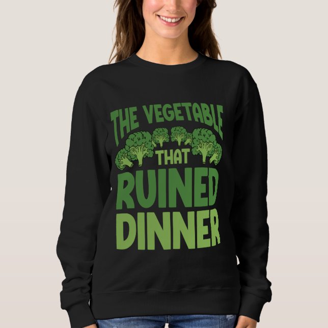 Moletom Brocolli Odeia O Vegetal Que Arruinou O Janto (Frente)