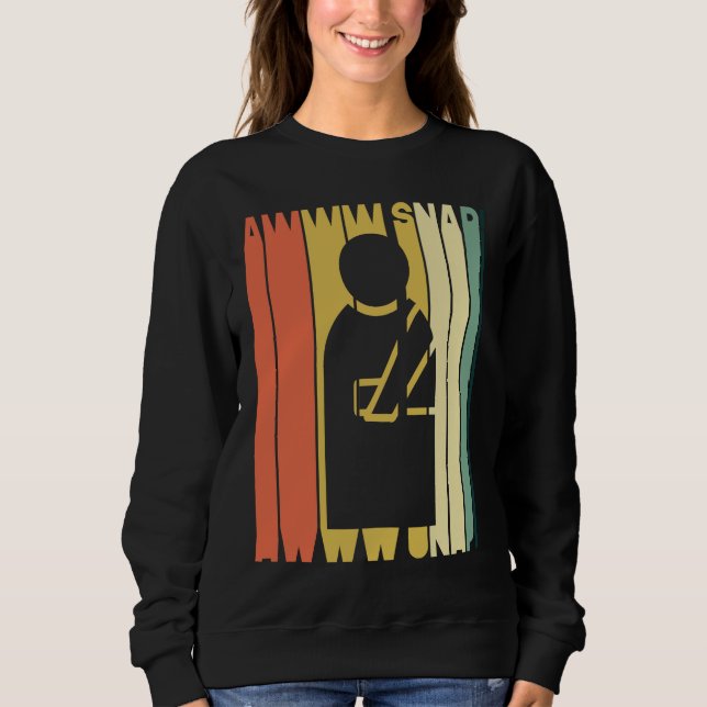 Moletom Broken Bone Awww Snap Broken Arm Recovery  Hand El (Frente)