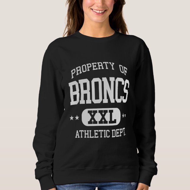 Moletom Broncs Retro Athletic Property Dept (Frente)