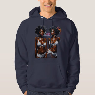 Moletom "Bronx Marinho Blue Hoodie for Men: Conforto Casua