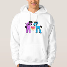 Brony Love Men size Hoodie