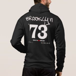 Moletom BROOKLYN 73 HOODIE (escolha somente cores escuras)