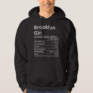 Moletom BROOKLYN GIRL NY NEW YORK Funny City Home nos Root