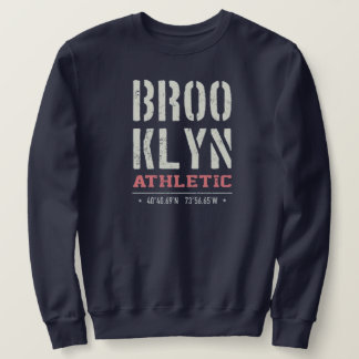 Moletom Brooklyn New York Athletic Urban Varsity Letters