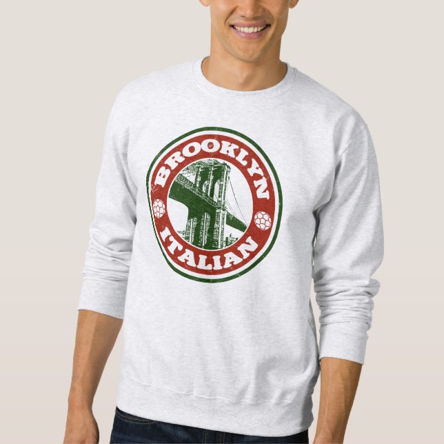 Moletom Brooklyn New York - Italianos (Frente)