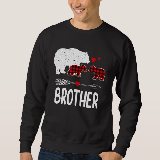 Moletom Brother Bear, Red Buffalo Xadrez Brother Bear Paja (Frente)