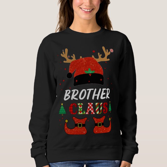 Moletom Brother Claus Family Matching Christmas (Frente)