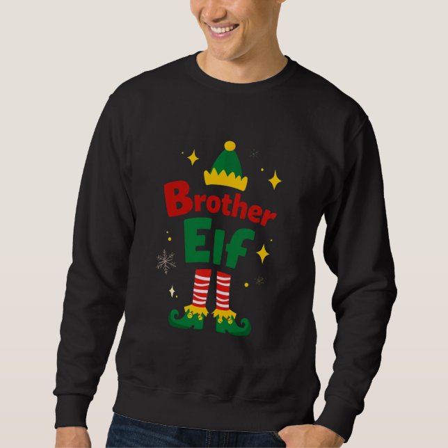 Moletom Brother Elf Holiday Family Matching Set (Frente)