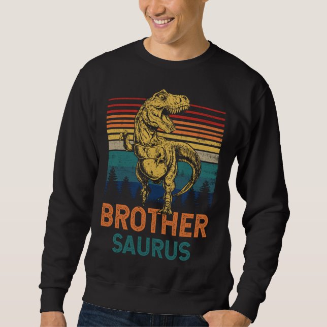 Moletom Brothersaurus Rex Dinosaur Brother Saurus Family M (Frente)