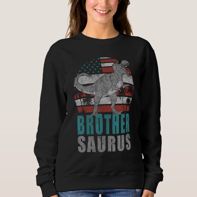 Moletom Brothersaurus Rex Dinosaur Irmão Surus Americano (Frente)