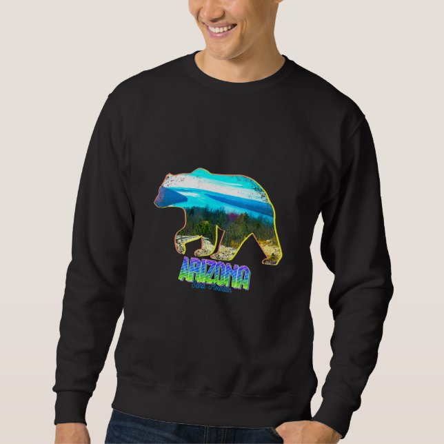 Moletom Brown Bear Alabama Sand Mountain Landmark Para Urs (Frente)