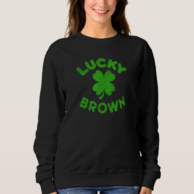 Moletom Brown Irish Family Saint Patrick S Day Irish Br (Frente)