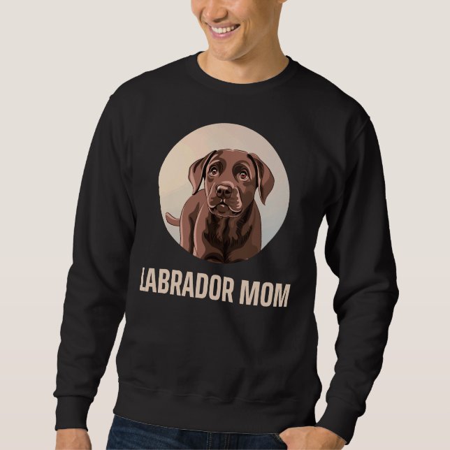 Moletom Brown Labrador Mãe Para Cachorro (Frente)