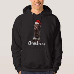 Moletom Brown Labrador Retriever Feliz Natal Labrador