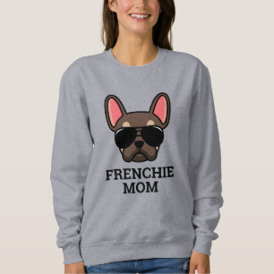 Moletom Brown Tan French Bulldog Frenchie Mãe