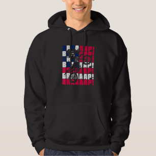 Moletom Brraaap Motocross - Bandeira Americana - Moto de T