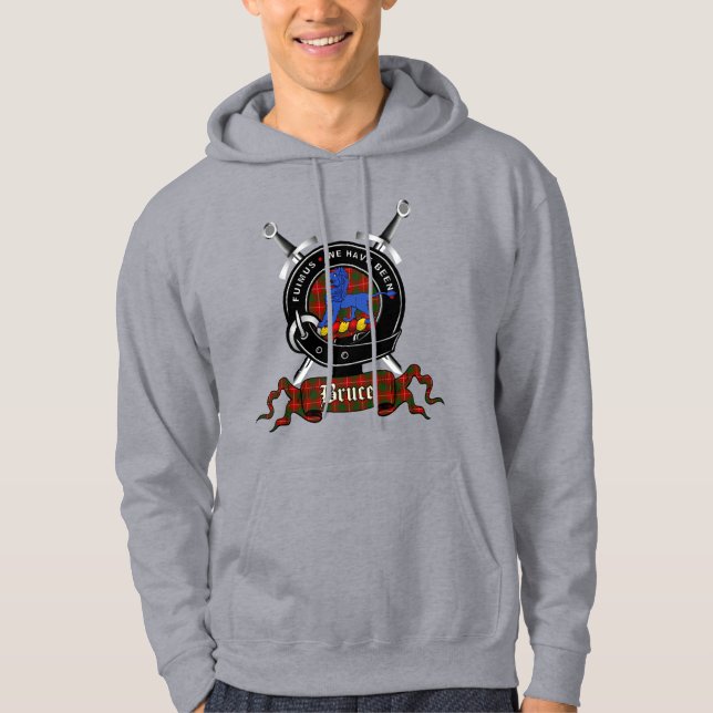 Moletom Bruce Clan Crachá Hoodie (Frente)