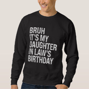 Moletom Bruh, é a Rainha Crow da Minha Filha de Direito