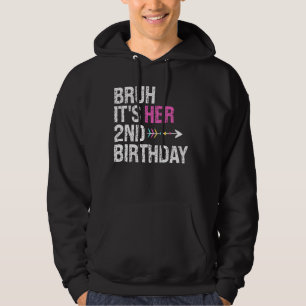 Moletom Bruh, é a Rainha segundo aniversário Rainha dos Pr