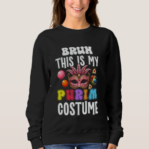 Moletom Bruh, Este É O Meu Purim Costume Judeu Feliz Purim