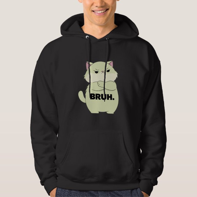 Moletom Bruh Kitty Hoodie (Frente)