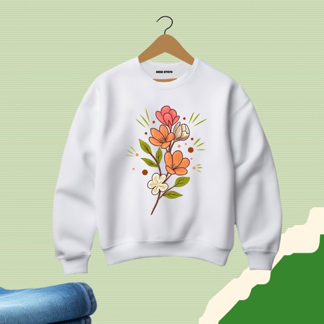 Moletom Brunch floral (Criador carregado)