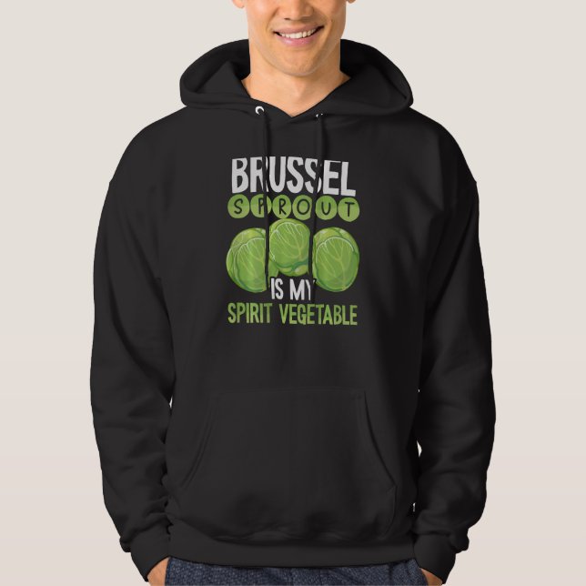 Moletom Brussels Sprout Is My Spirit Vegetable Backprint V (Frente)
