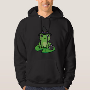 Moletom Bruxa Sapo Halloween Fofo