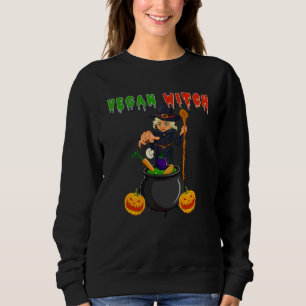 Moletom BRUXA VEGANA Dia Mundial do Vegetarianismo Hallow