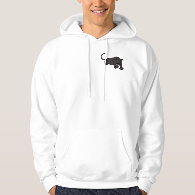 Moletom BU que pulam a camisola da pantera (Frente)