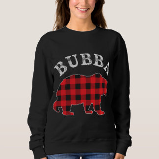 Moletom BUBBA Bear RED Black Buffalo Xadrez Mama Checkerbo