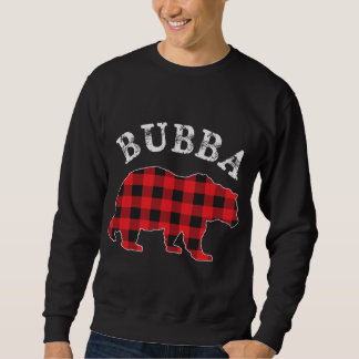 Moletom BUBBA Bear RED Black Buffalo Xadrez Mama Checkerbo