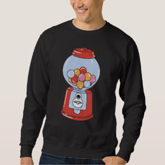 Moletom Bubblegum machine chewing gum graphic for men wome